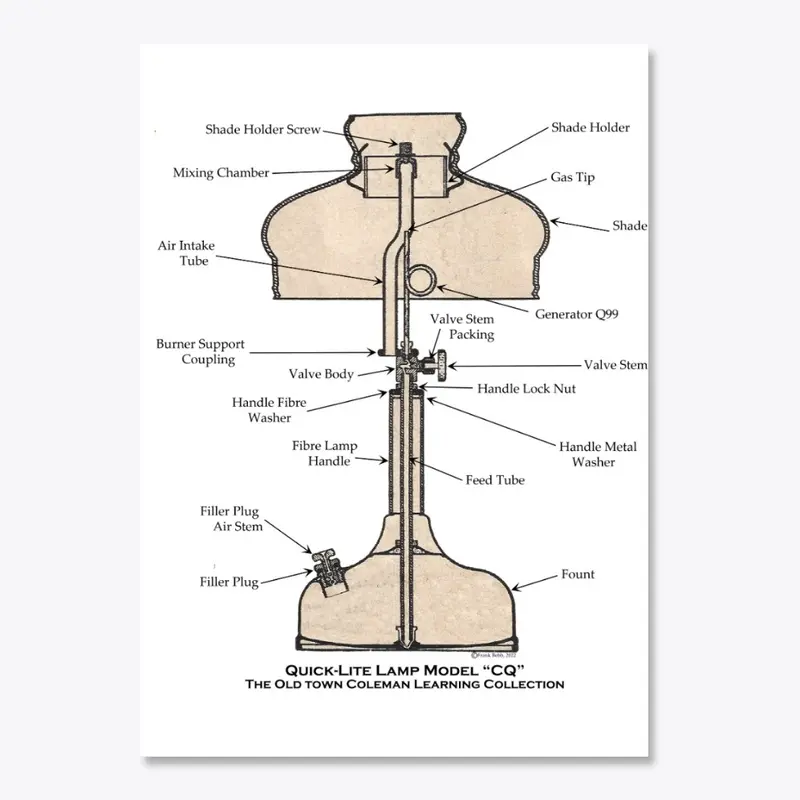 Coleman CQ Lamp Remastered Art